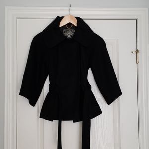 GUESS Black Cape/Jacket